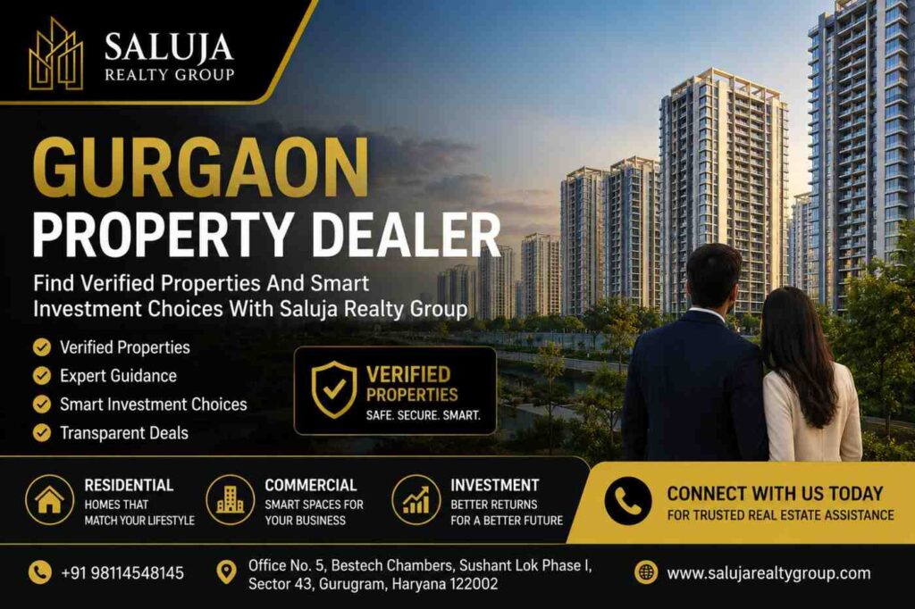 Gurgaon Property Dealer for Buying & Selling Homes
